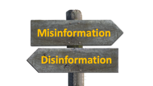 Could the difference between misinformation and disinformation be the most important distinction to be aware of in meetings?