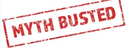 Mythbusted stamp
