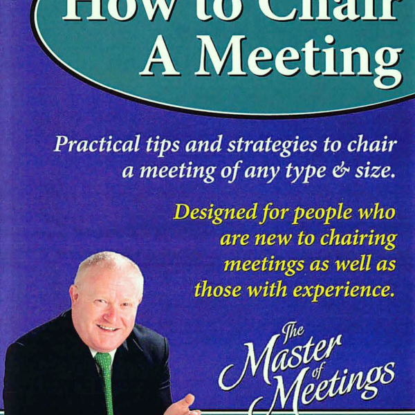 How To Chair A Meeting (Online Course - Book Online)