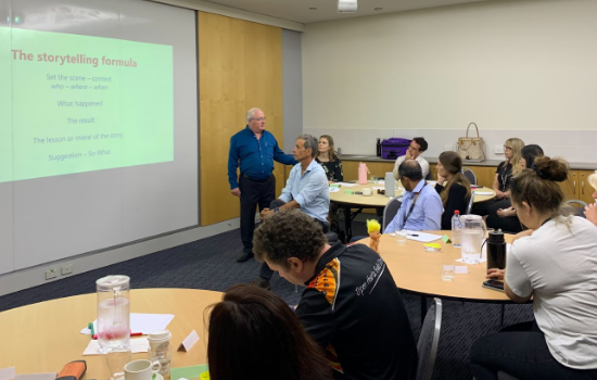 Business storytelling workshop with David Julian Price in Perth