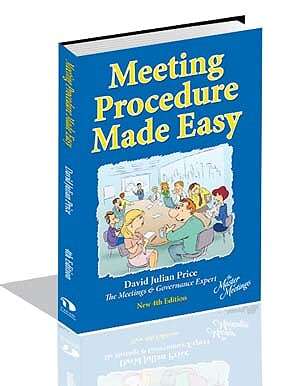 Meeting Procedure Made Easy by David Julian Price, book cover